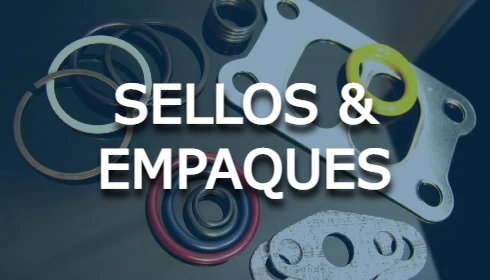 Sellos y empaquetadura para maquinaria pesada Komatsu